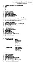 Đề cương thi nói môn Tiếng Anh Lớp 6 - Năm học 2015-2016
